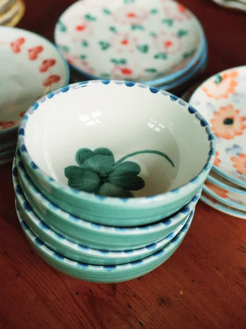 Rice miska ceramiczna 350 ml - Good Luck Clover-Soft green - RICE