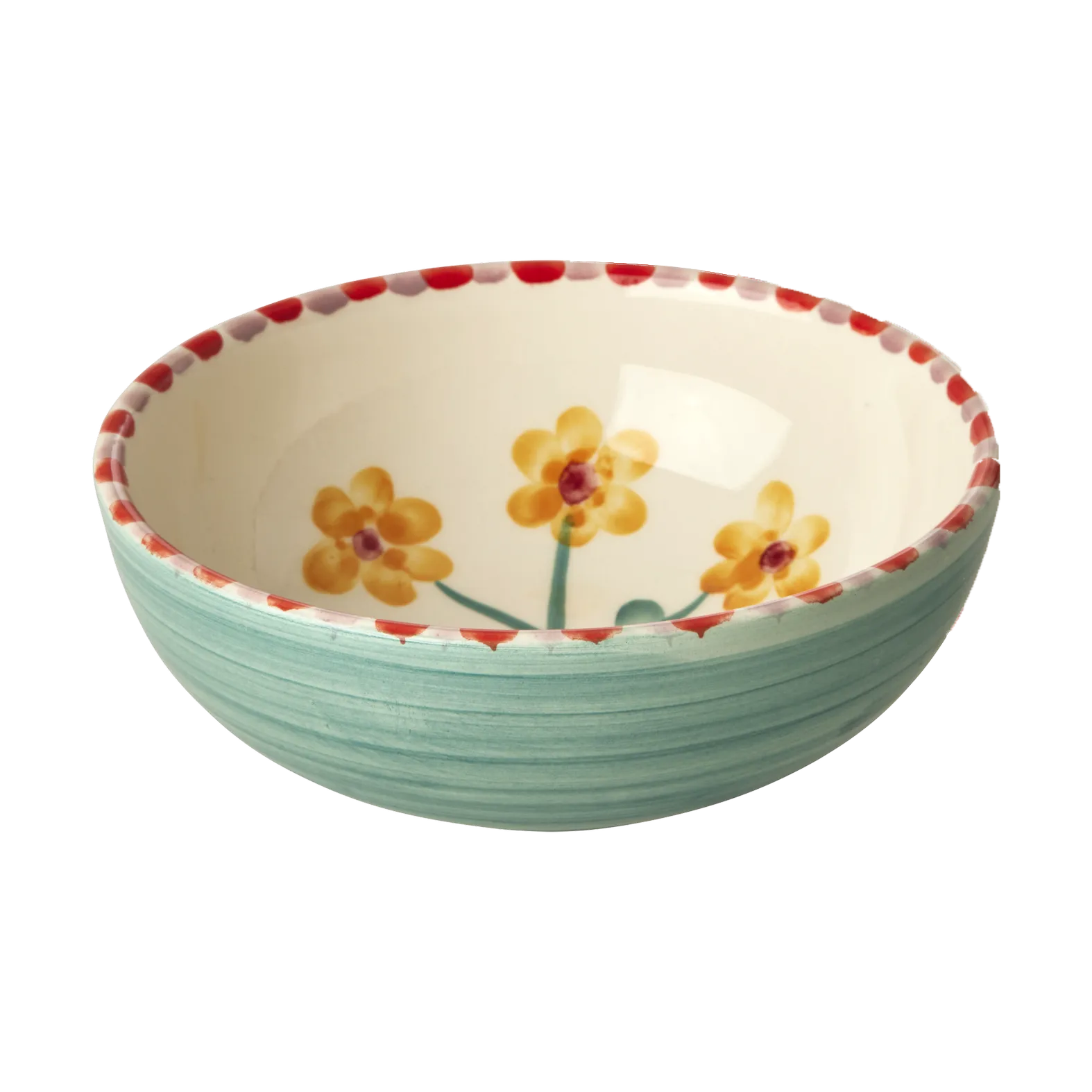 Rice miska ceramiczna 350 ml, Yellow Flower-jade RICE