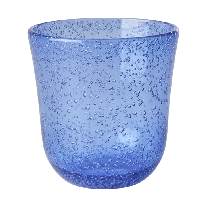 Rice tumbler z akrylu, wzór bubble 410 ml - Blue - RICE