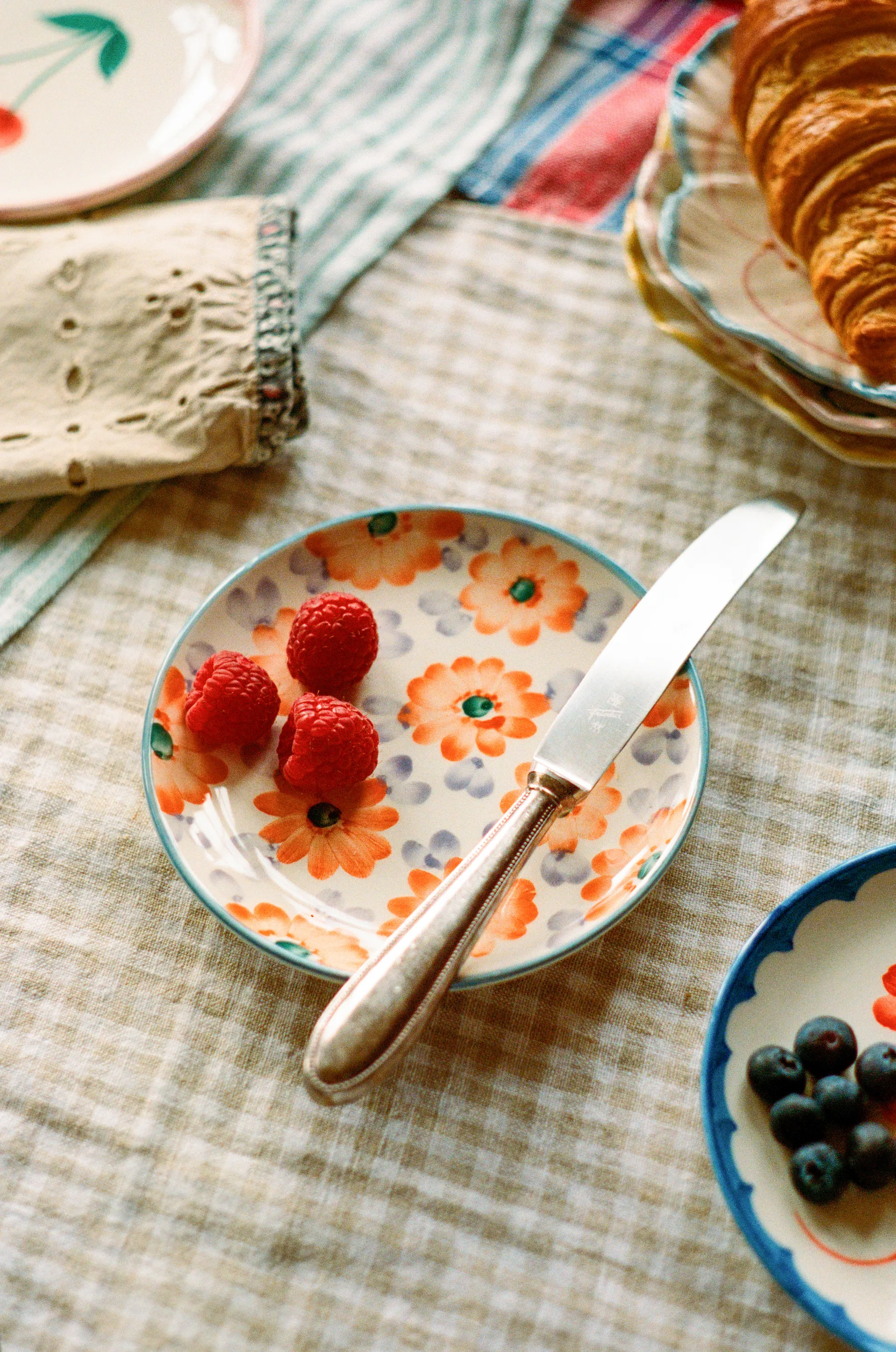 Talerz ceramiczny Rice  Ø15 cm, Orange RICE