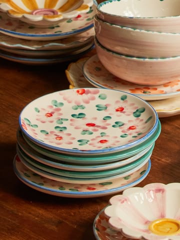 Talerz ceramiczny Rice  Ø15 cm - Pink - RICE