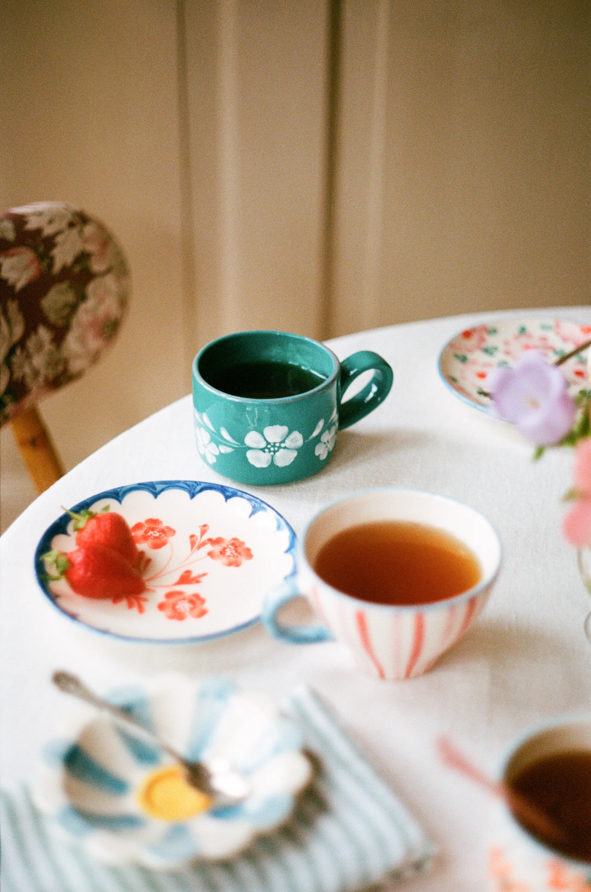 Talerz ceramiczny Rice  Ø15 cm, Vintage Flower RICE