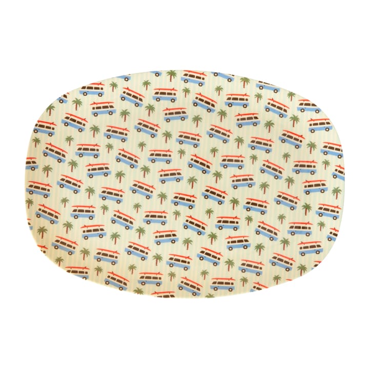 Talerz melaminowy Rice 22x30 cm - Cars - RICE