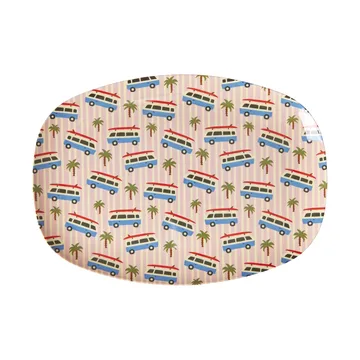 Talerz melaminowy Rice 22x30 cm - Cars - RICE