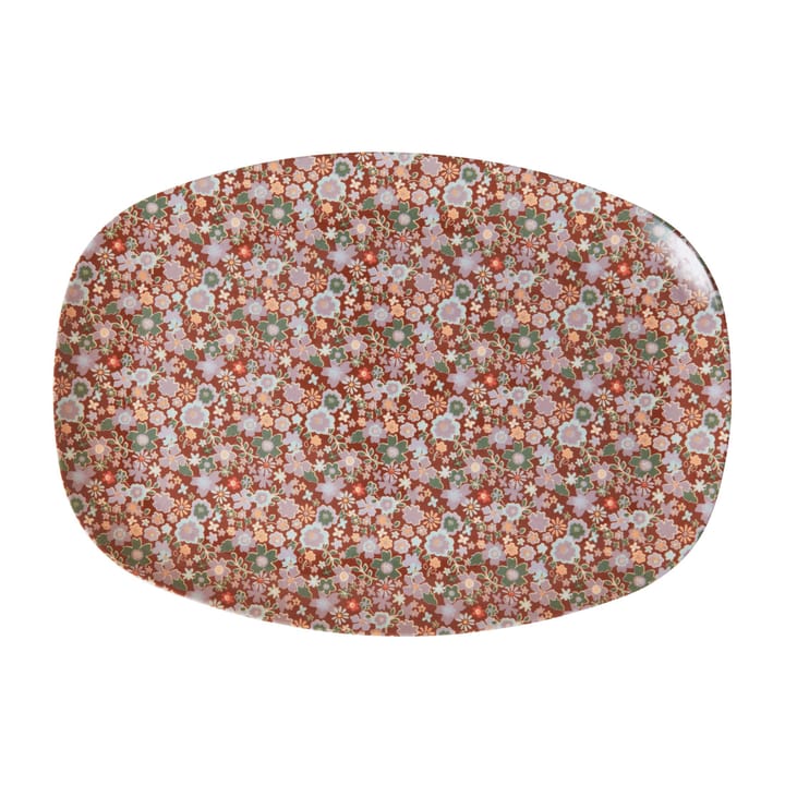 Talerz melaminowy Rice 22x30 cm - Fall flower - RICE
