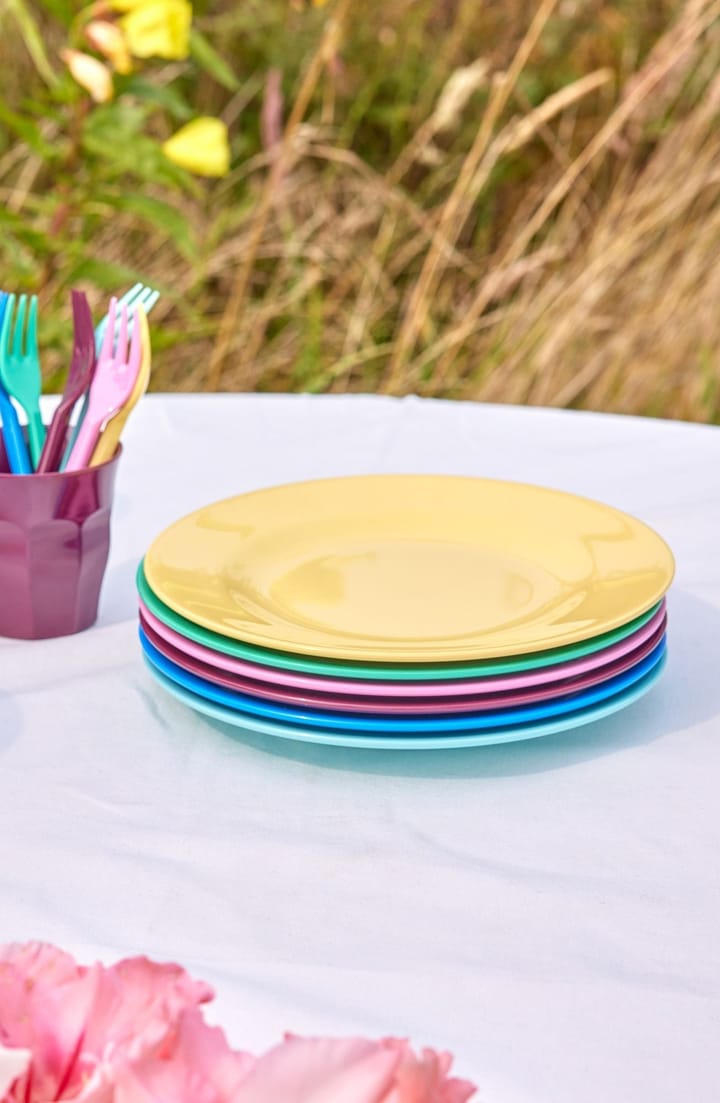 Talerz melaminowy Rice Ø26 cm, zestaw 6 szt., Show youre true colors RICE
