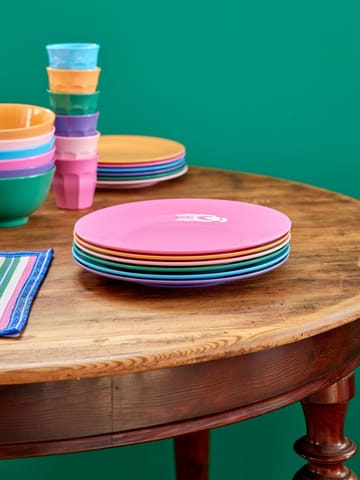 Talerz z melaminy Rice Ø26 cm, 6 szt. - La Joie de Vivre - RICE