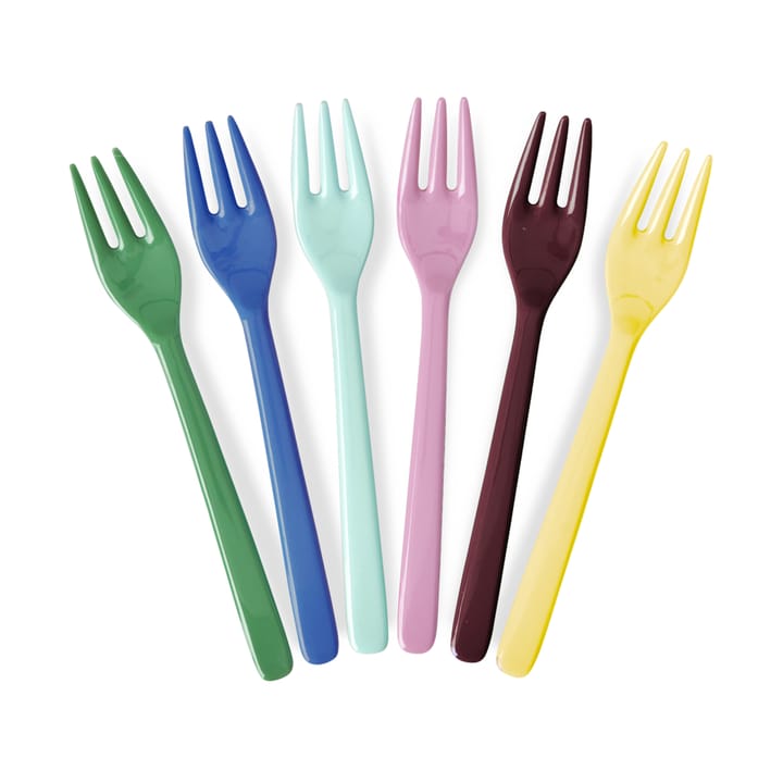 Widelec melaminowy Rice 6 szt. - Show youre true colors - RICE