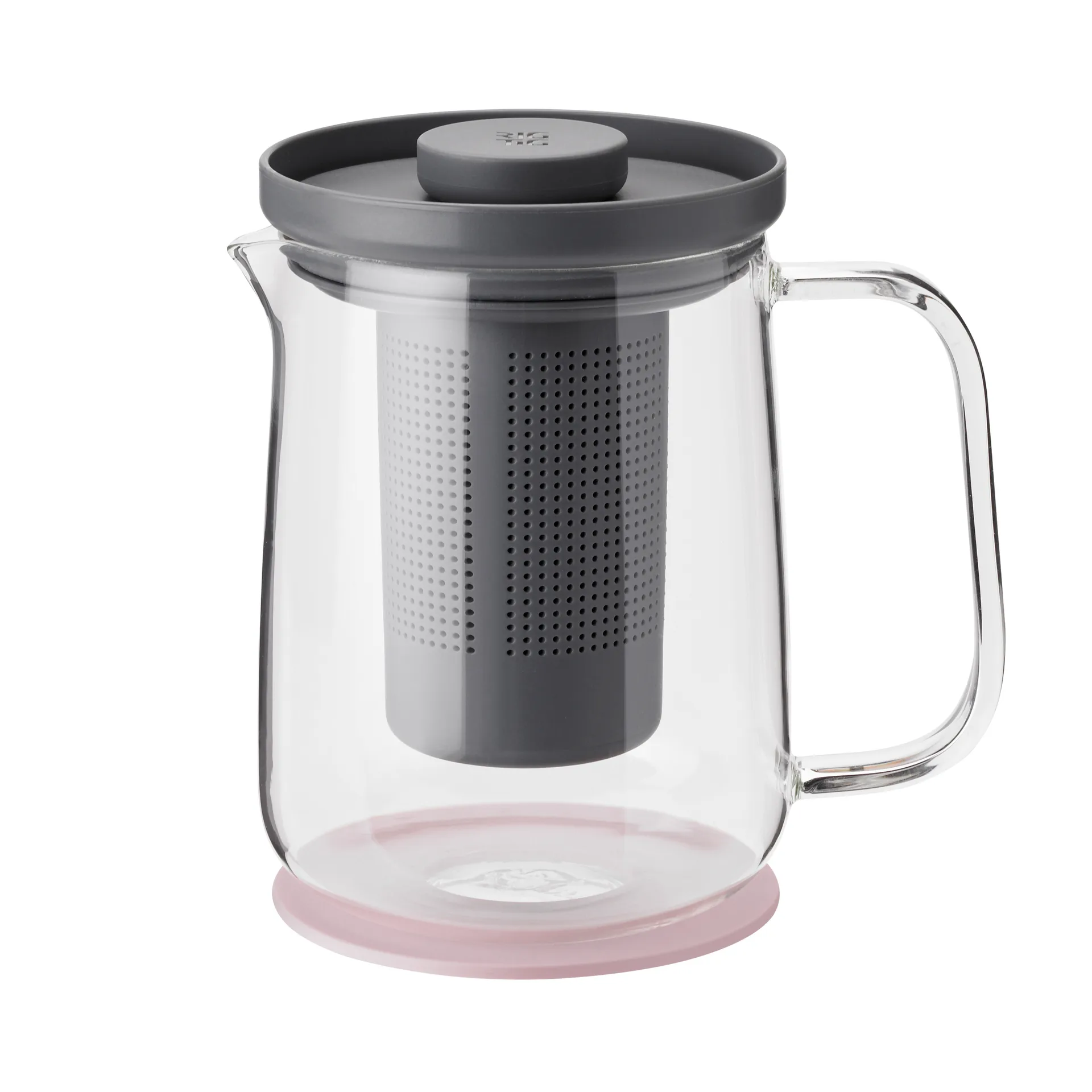 Brew-It zaparzacz do herbaty 0,7 L, Szaro-różowy RIG-TIG