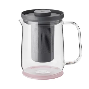 Brew-It zaparzacz do herbaty 0,7 L - Szaro-różowy - RIG-TIG