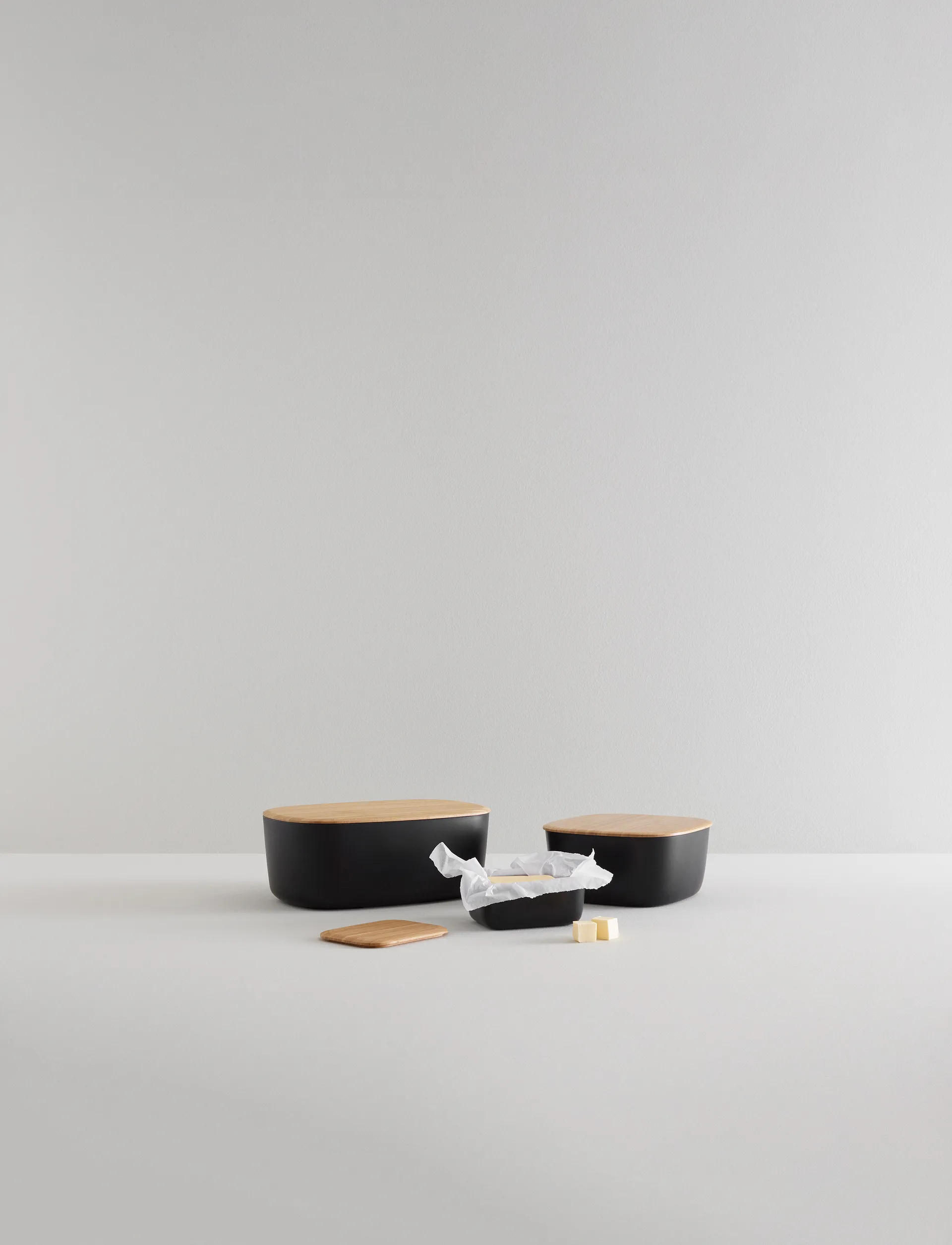 Chlebak BOX-IT 23x23 cm, Black RIG-TIG