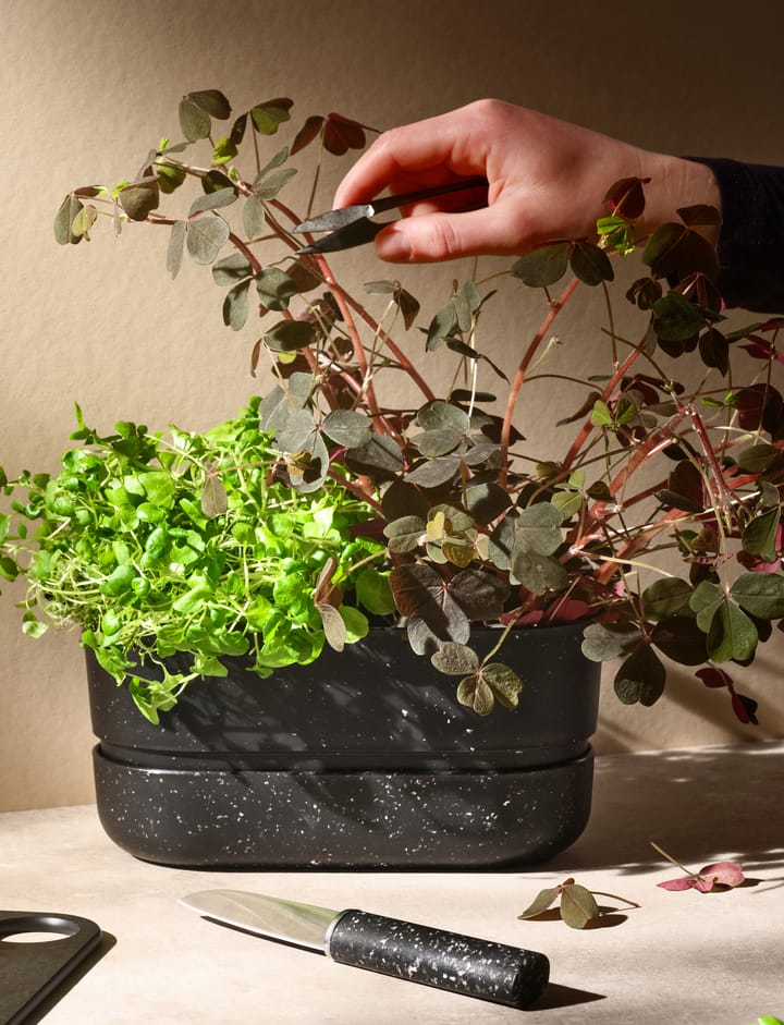 Doniczka do ziół POT-IT 22,2 cm, Black RIG-TIG