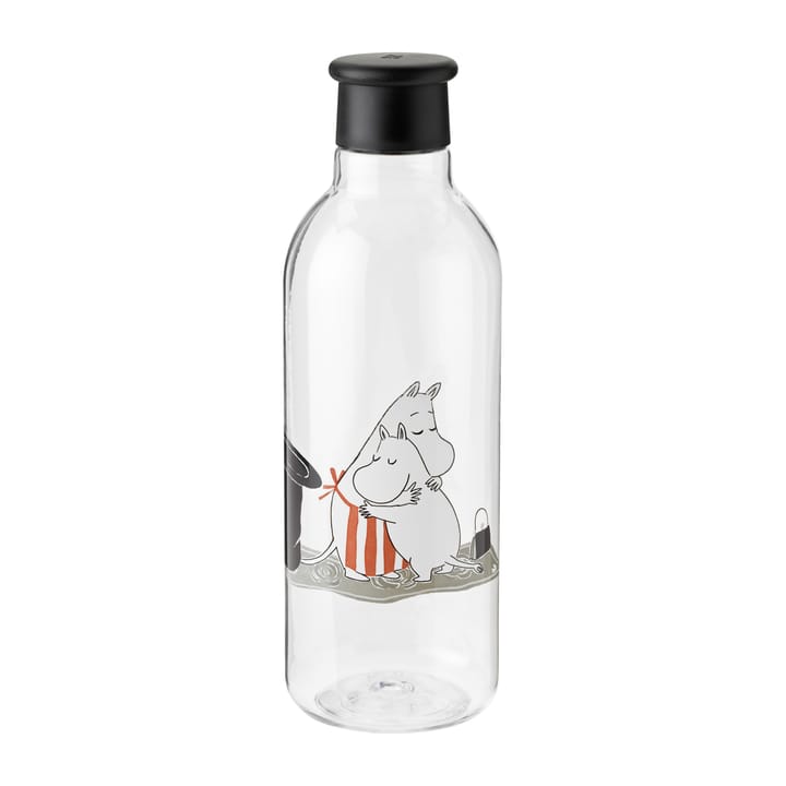 DRINK-IT Moomin butelka na wodę 0,75 l - Black-red - RIG-TIG