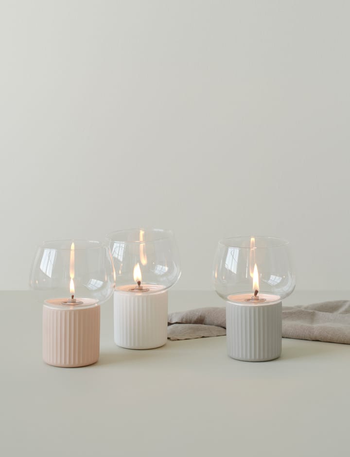 Lampa naftowa HYGGE hurricane 16 cm, White RIG-TIG