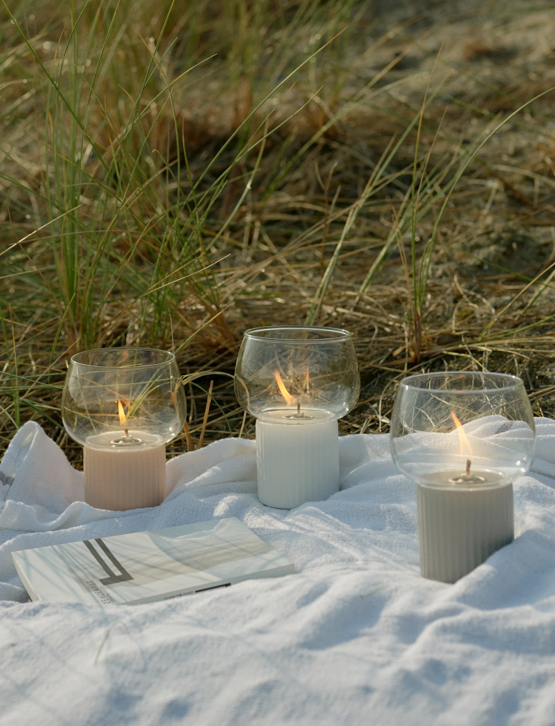 Lampa naftowa HYGGE hurricane 16 cm, White RIG-TIG