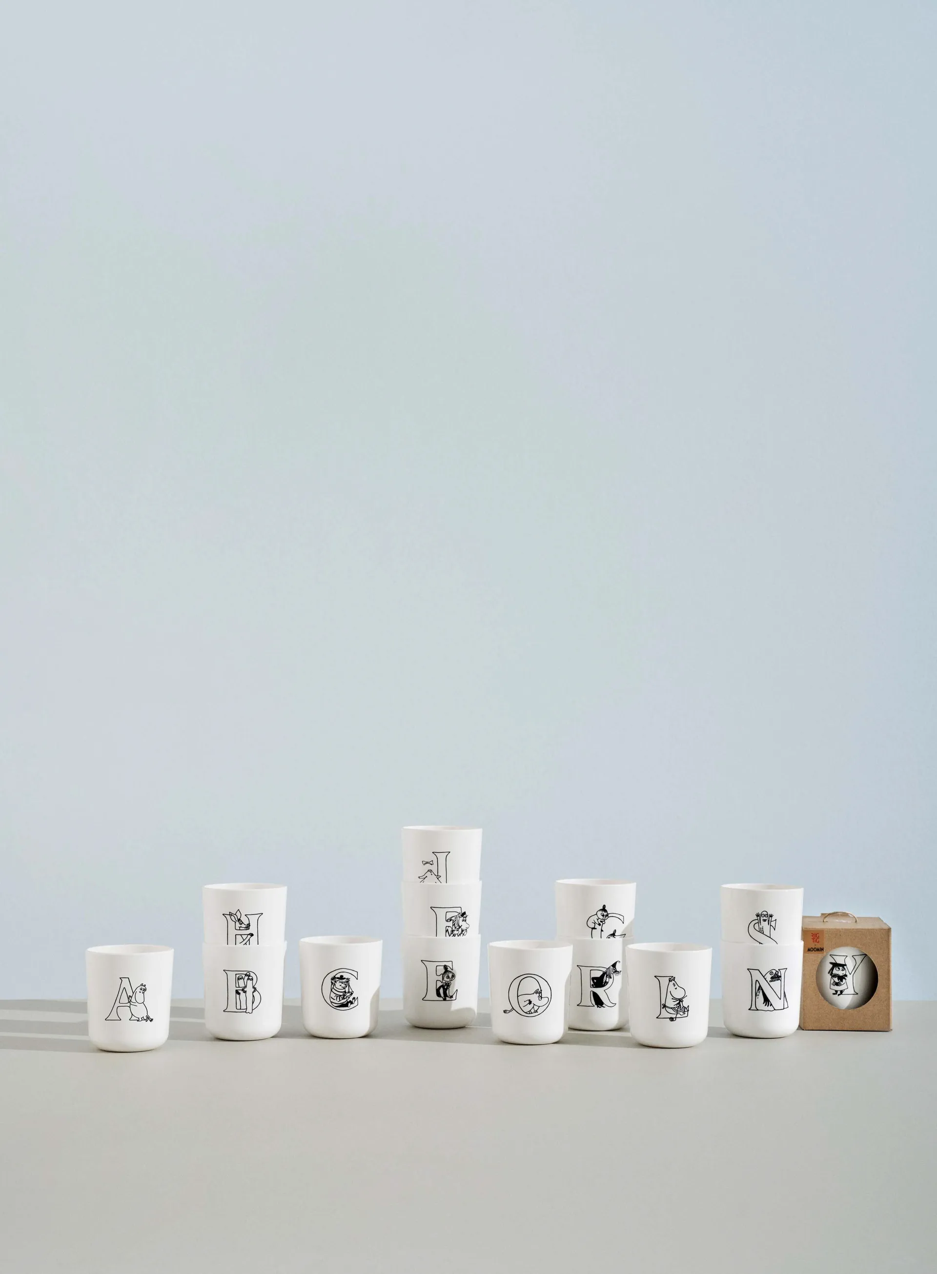 Moomin ABC kubek 20 cl, N RIG-TIG