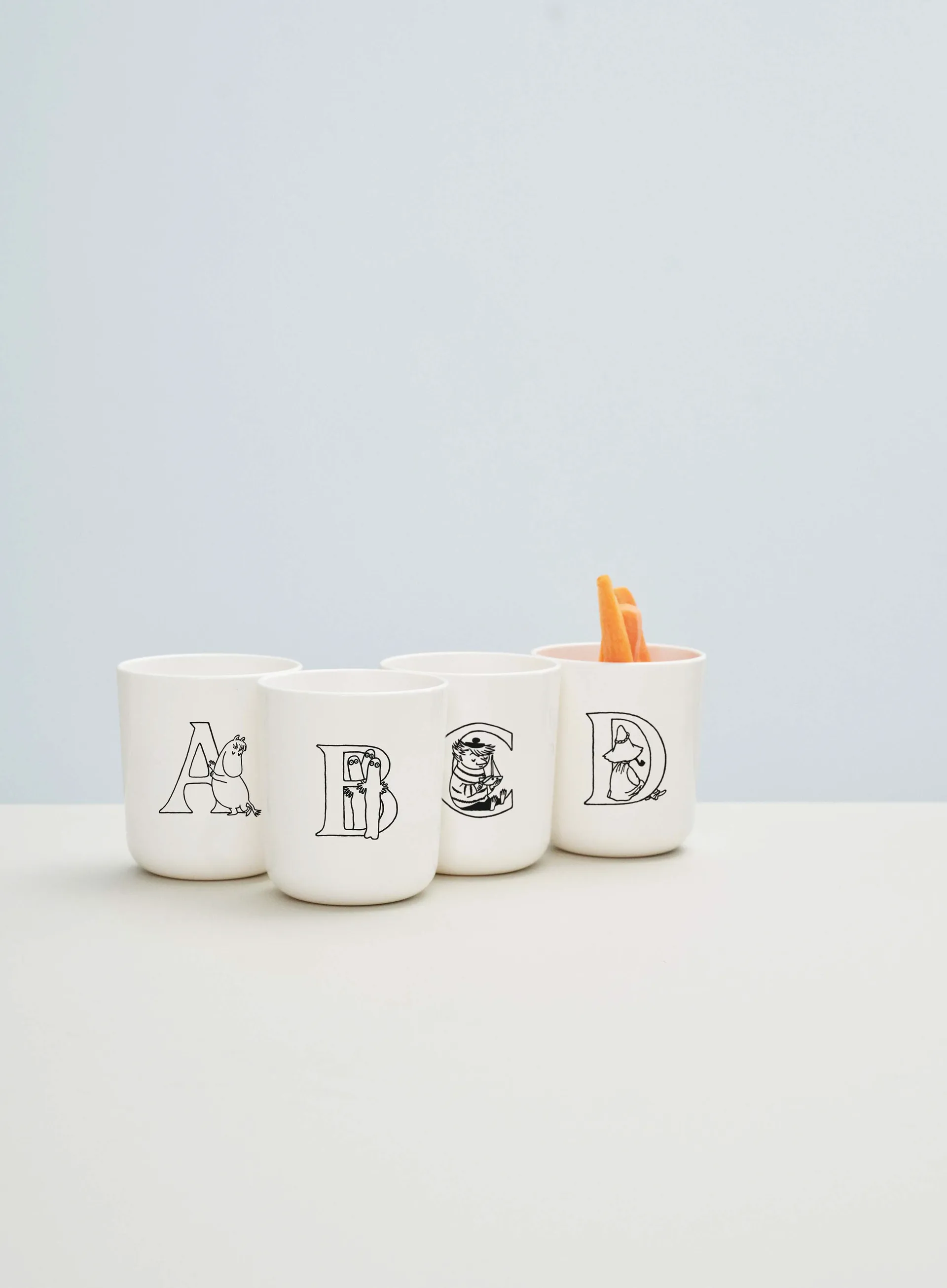 Moomin ABC kubek 200 ml, D RIG-TIG