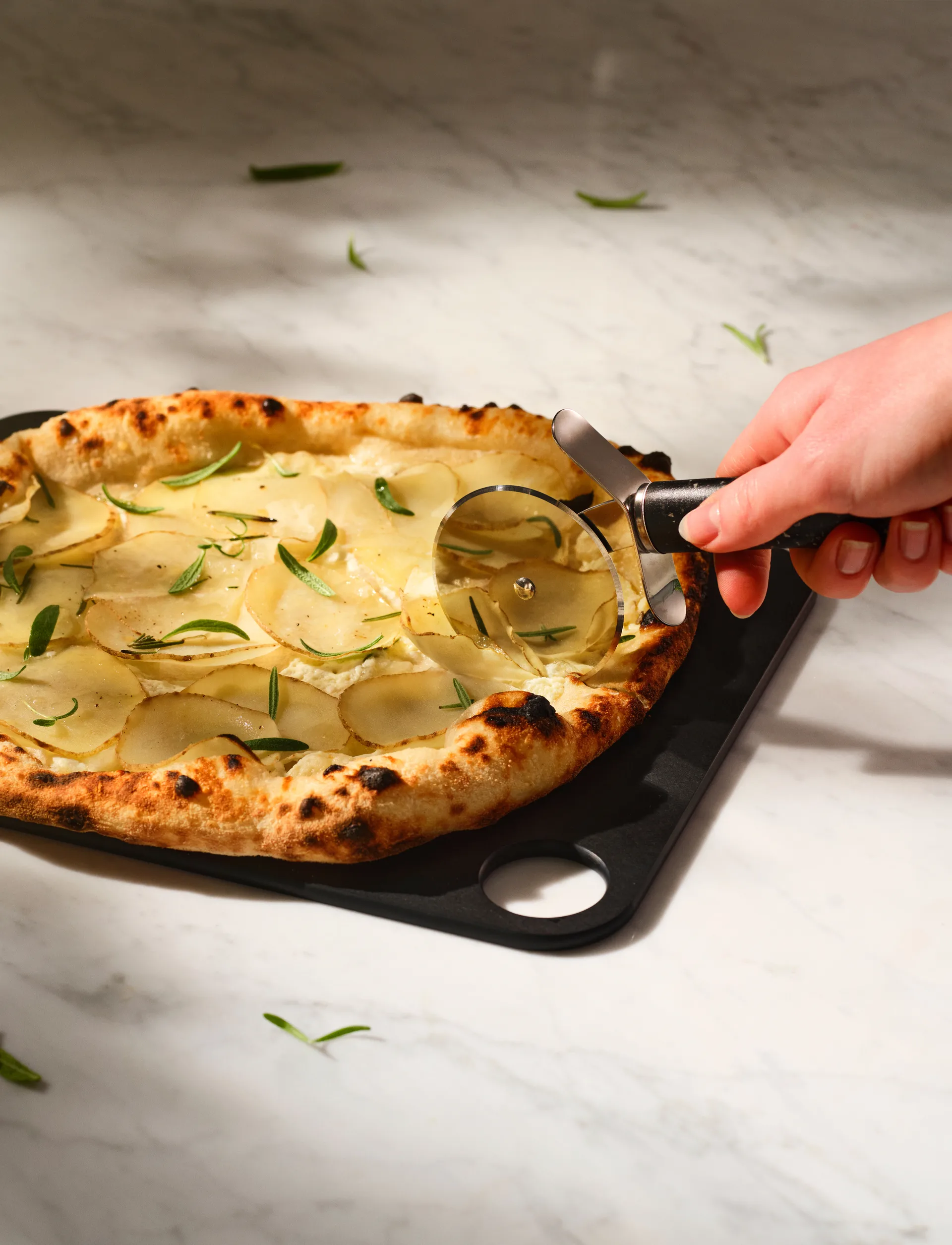 Nóż do pizzy REDO 18,2 cm, Black RIG-TIG