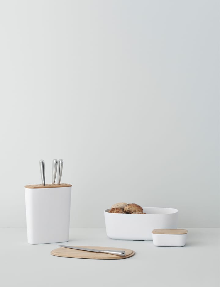 Pojemnik na pieczywo BOX-IT 22,5x34,5 cm, biały RIG-TIG