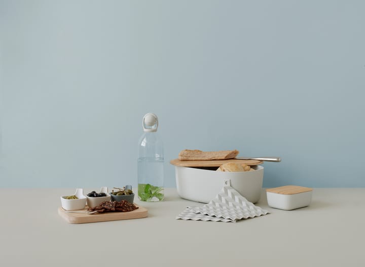 Pojemnik na pieczywo BOX-IT 22,5x34,5 cm, Jasnoszary RIG-TIG