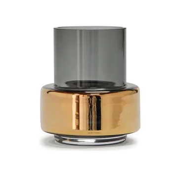 Hurricane smoked tealight no. 25 - Złoty - Ro Collection