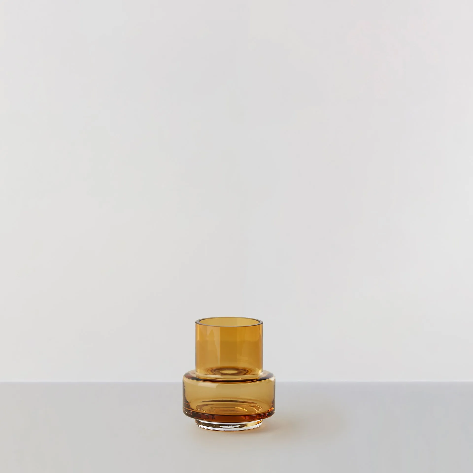 
Hurricane tealight no. 25, Bursztynowy Ro Collection