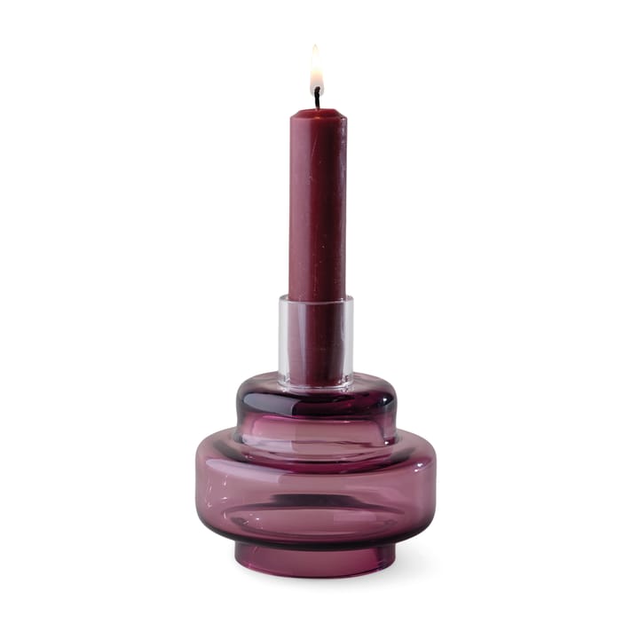 Szklany świecznik nr 54 - Heather - Ro Collection