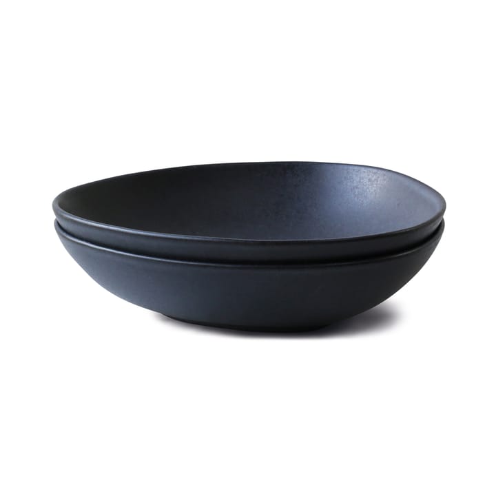 Talerz głęboki nr 52 2-pak - Lava stone - Ro Collection