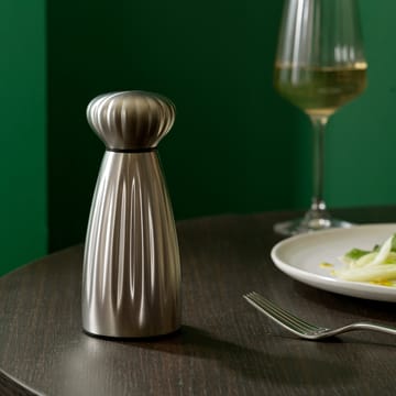 Młynek do pieprzu Palm Satin, stal nierdzewna 16,8 cm - Czarny - Robert Welch