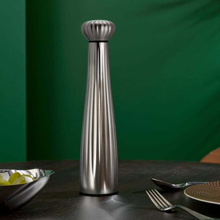 Młynek do pieprzu Palm Satin, stal nierdzewna 31,2 cm, Czarny Robert Welch