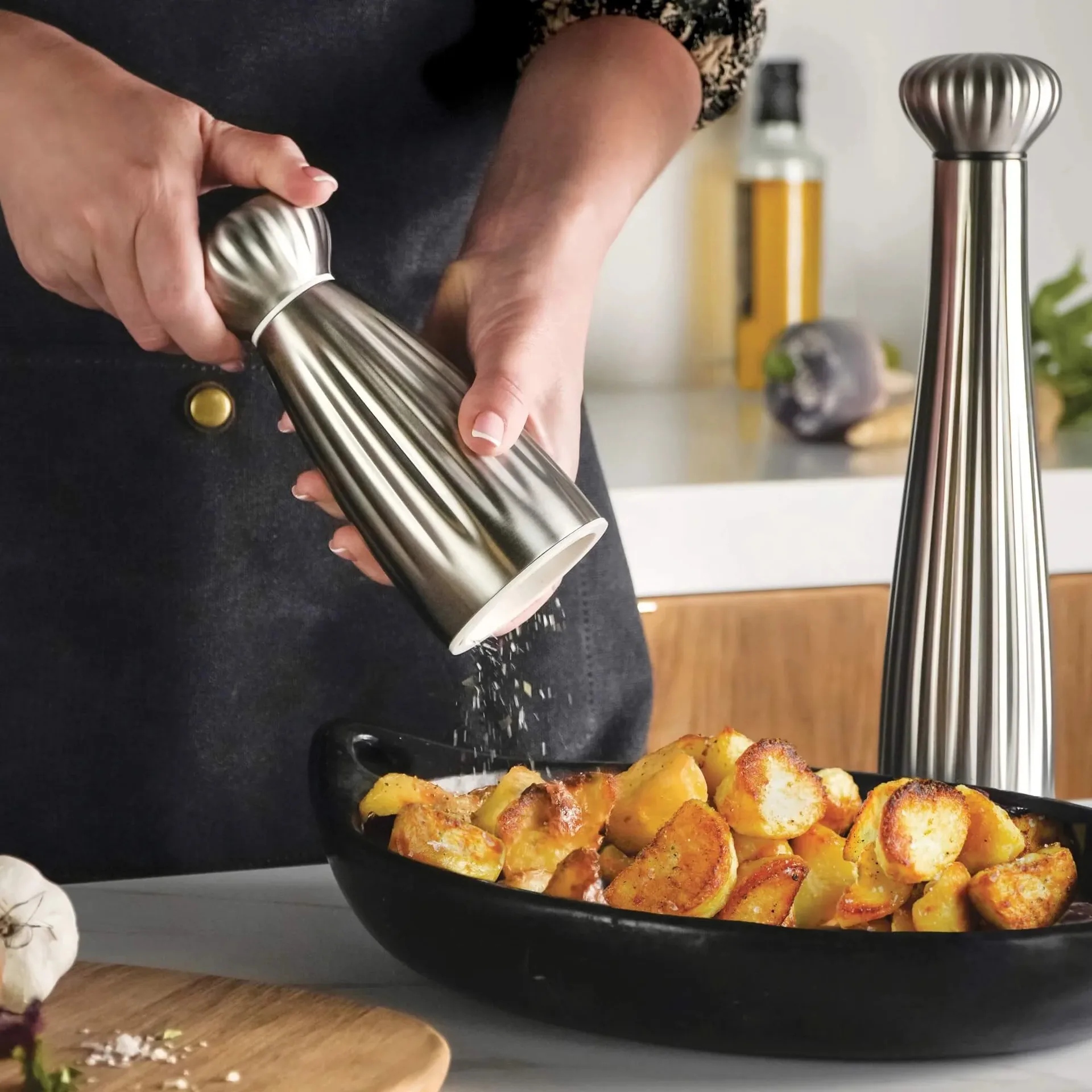 Młynek do soli Palm Bright, Small-stal nierdzewna Robert Welch