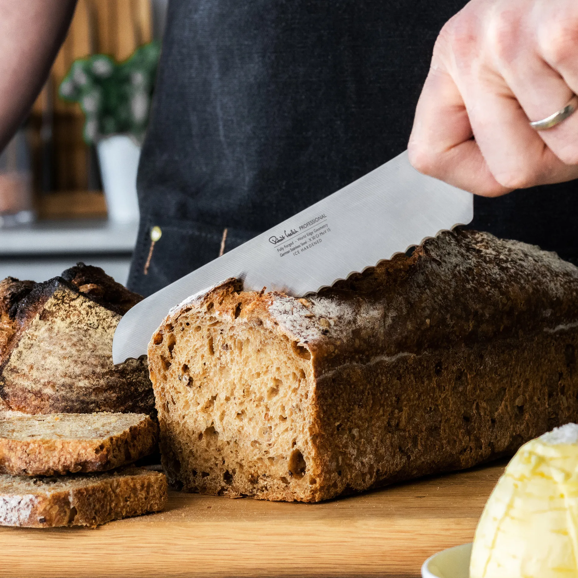 Nóż do chleba Robert Welch Professional 22 cm, Stal nierdzewna Robert Welch