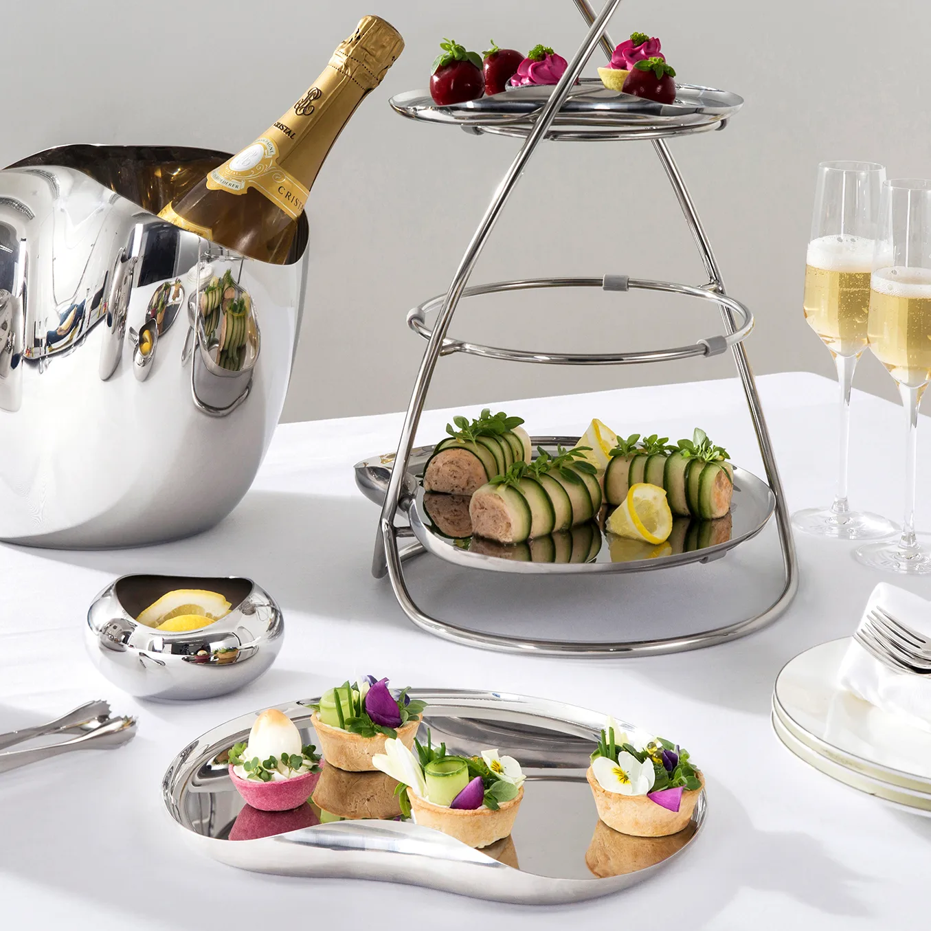 Półmisek do serwowania Drift 25 cm, Błyszczący Robert Welch