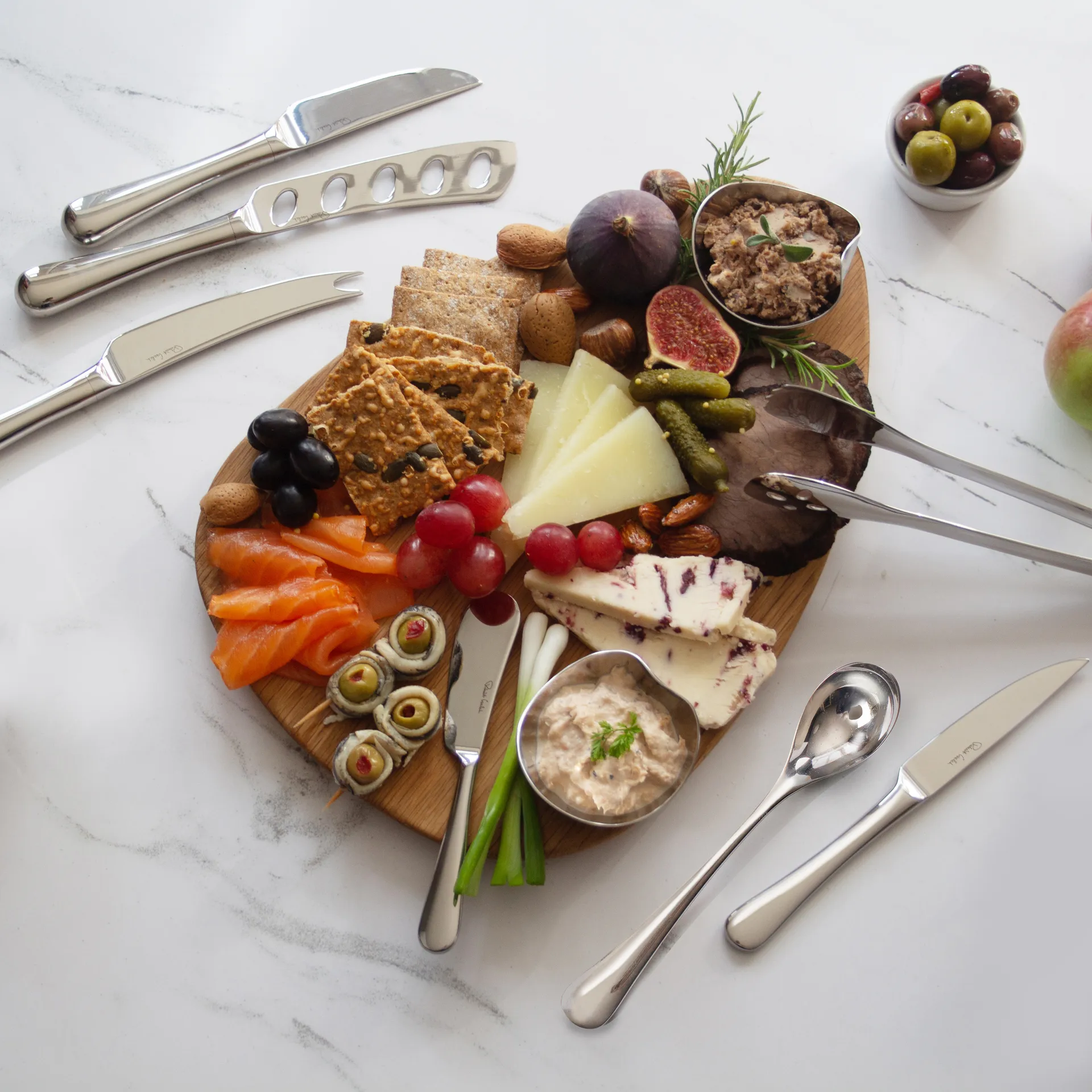 Radford nóż do sera miękkiego błyszczący, Stal nierdzewna Robert Welch