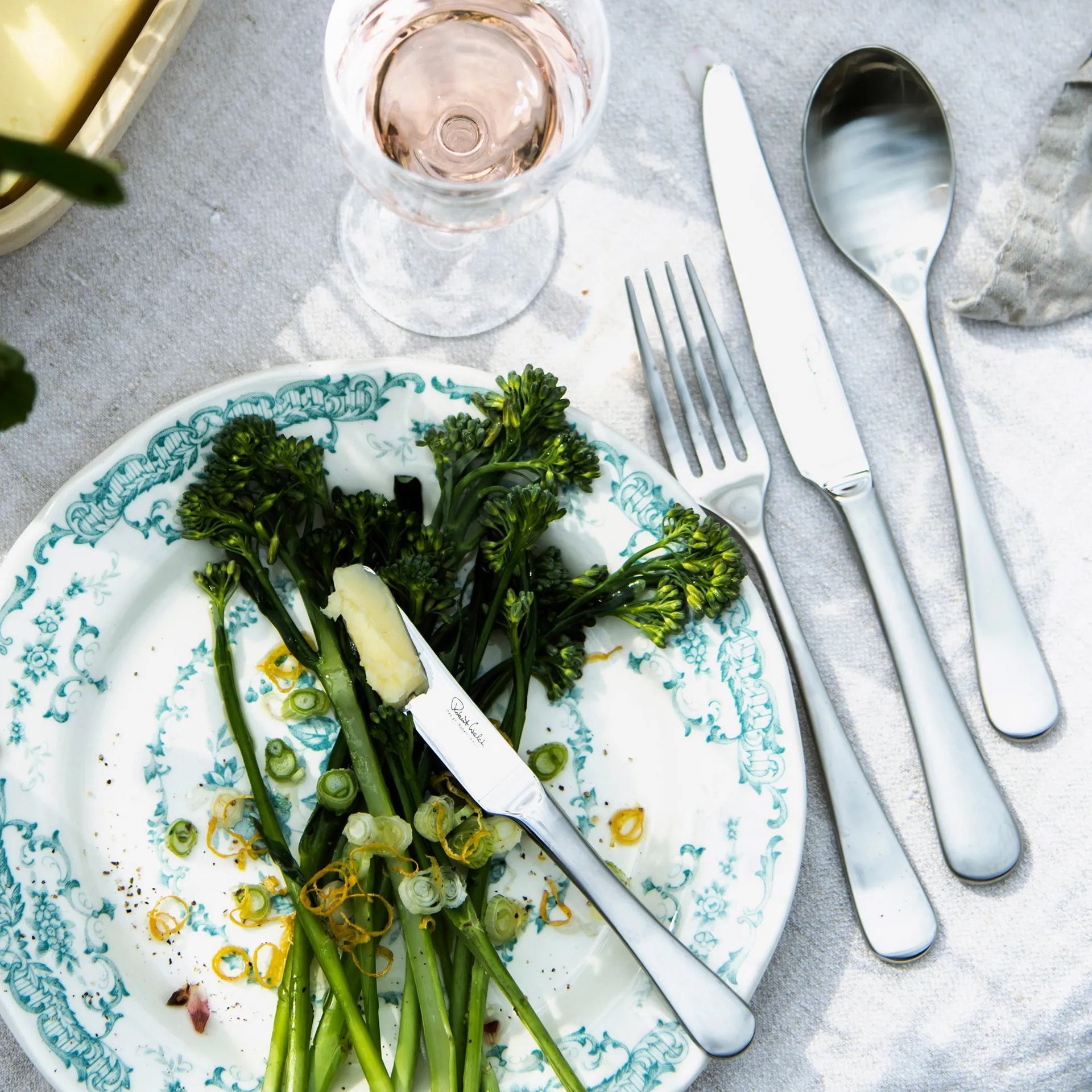 Radford widelec stołowy matowy, Stal nierdzewna Robert Welch