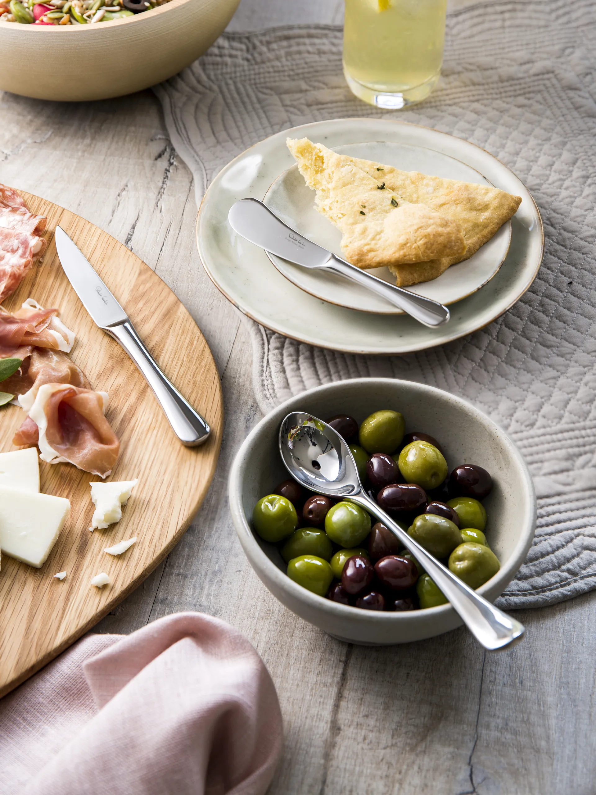 Radford łyżka oliwna błyszcząca, Stal nierdzewna Robert Welch