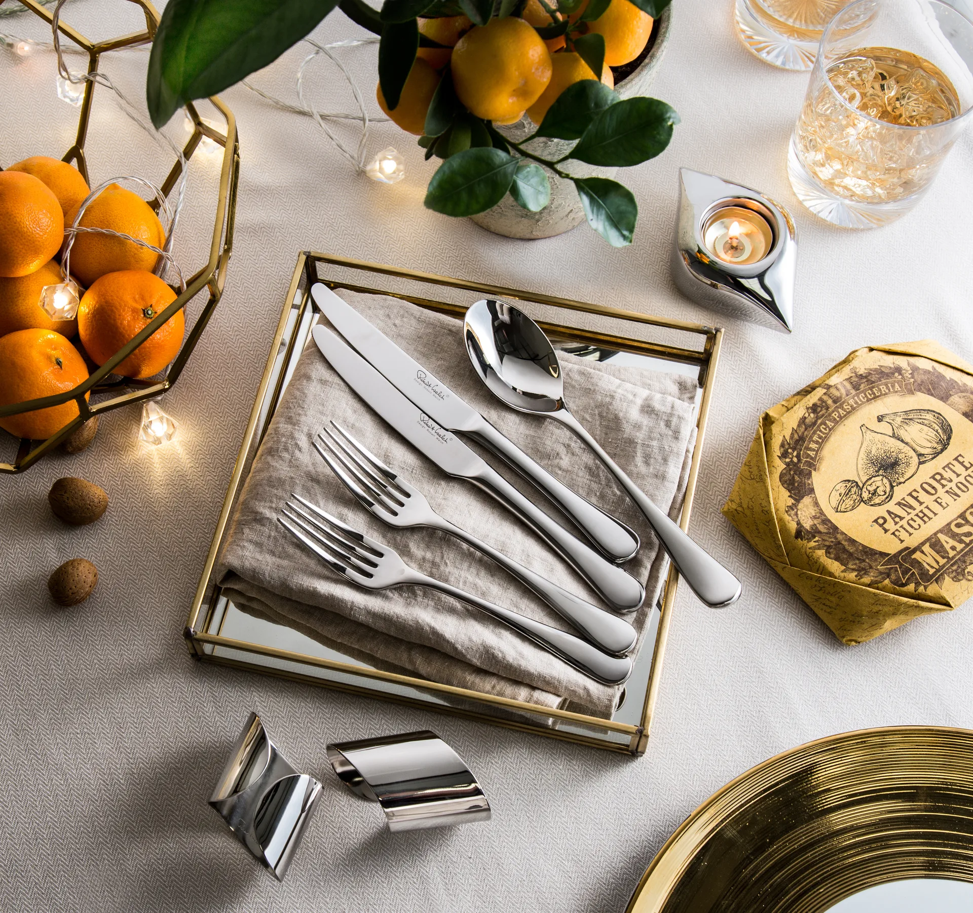 Radford zestaw sztućców błyszczący, 24 części Robert Welch