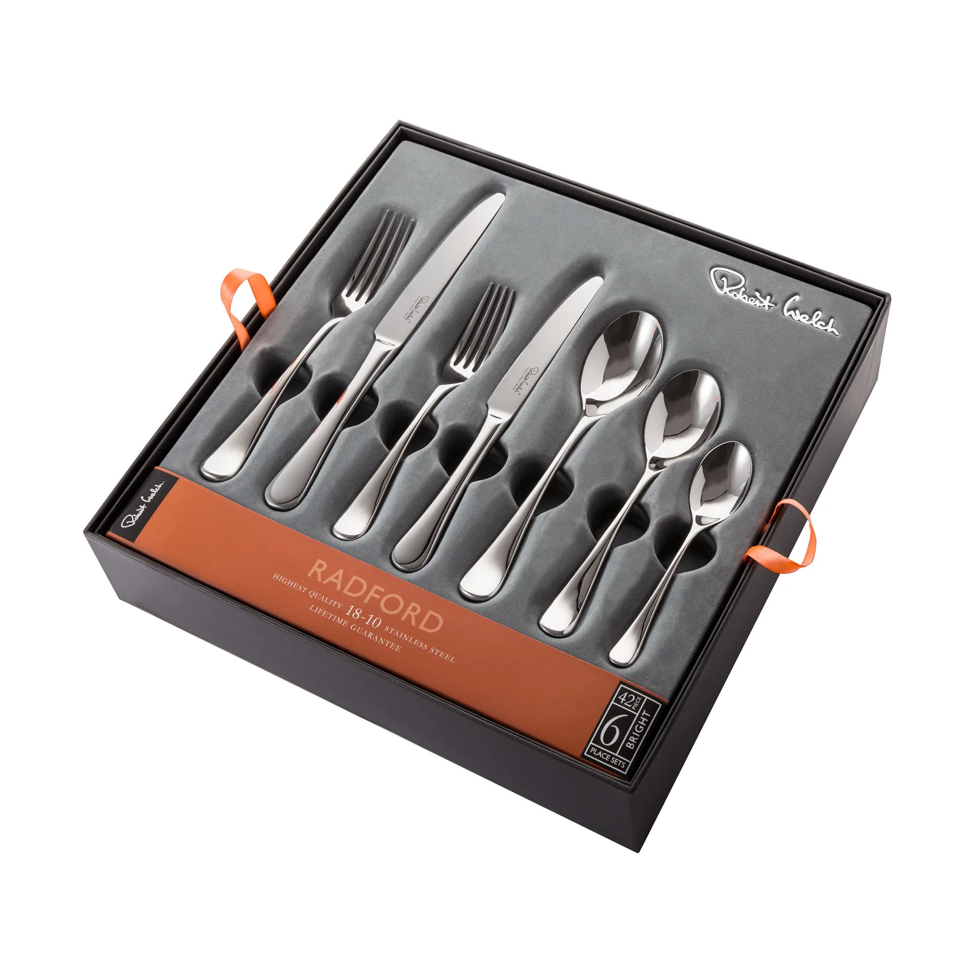 Radford zestaw sztućców błyszczący, 42 części Robert Welch