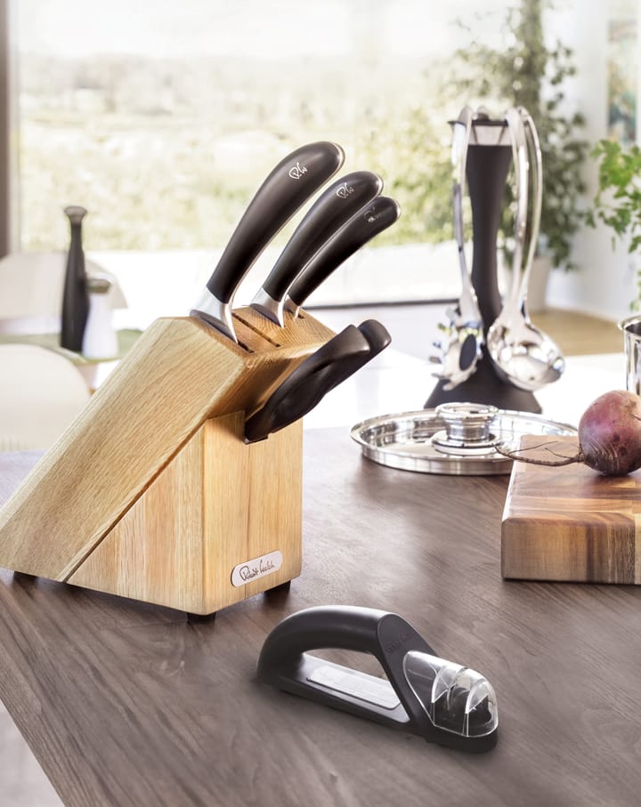 Stojak na przybory kuchenne Robert Welch Signature, Czarny Robert Welch
