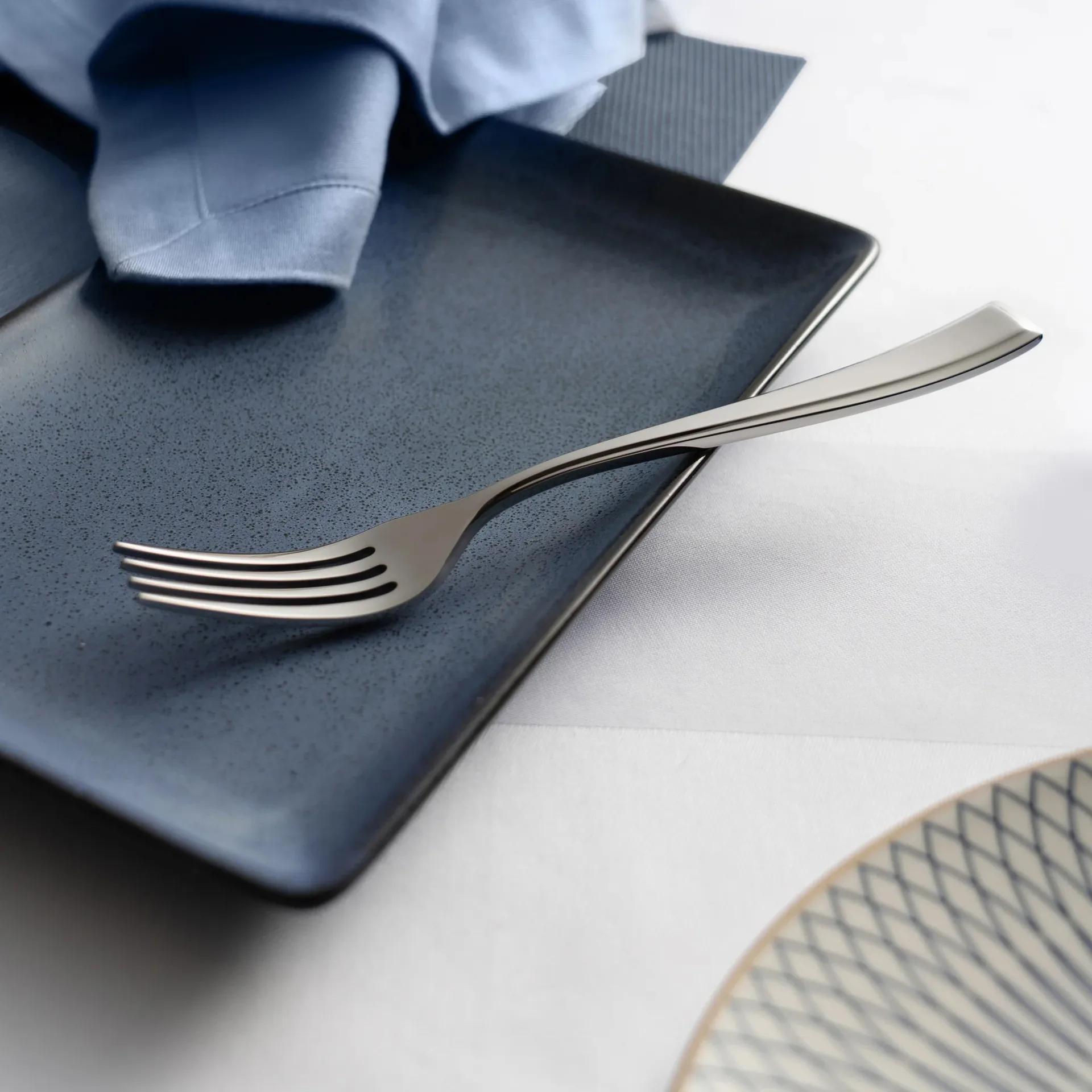 Widelec Fairford bright, Stal nierdzewna, 20,2 cm Robert Welch