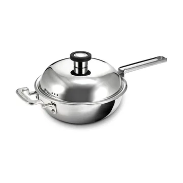 Wok 316 Series - Stal nierdzewna, 22 cm - Robert Welch