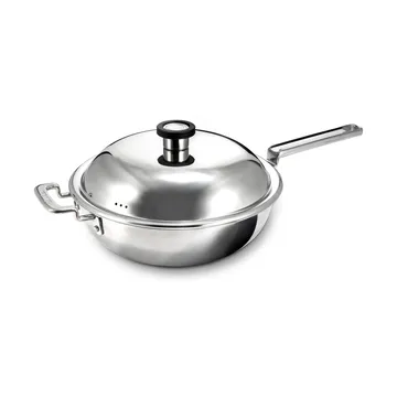 Wok 316 Series - Stal nierdzewna, 28 cm - Robert Welch