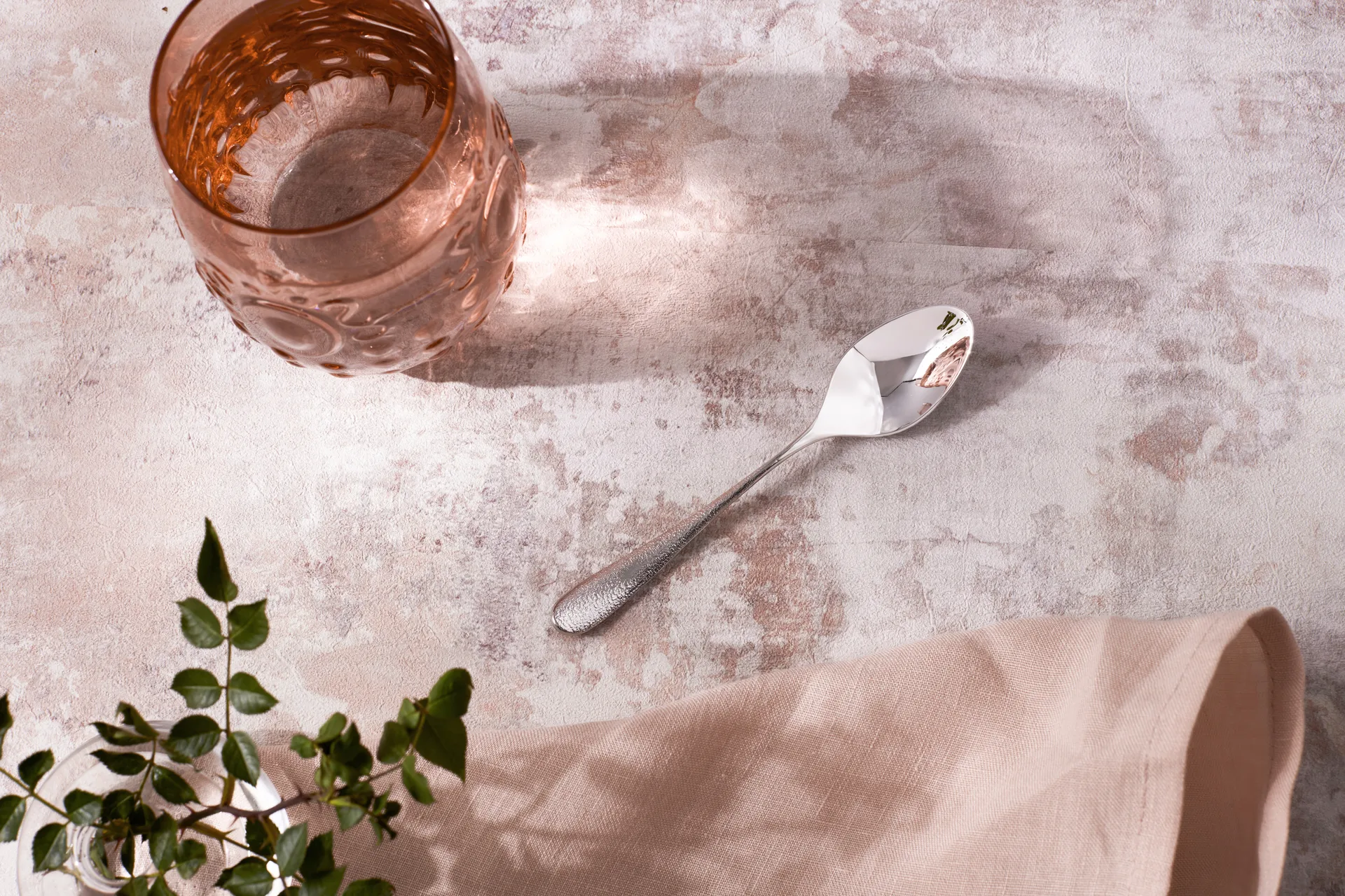 Łyżeczka błyszcząca Sandstone, Stal nierdzewna Robert Welch