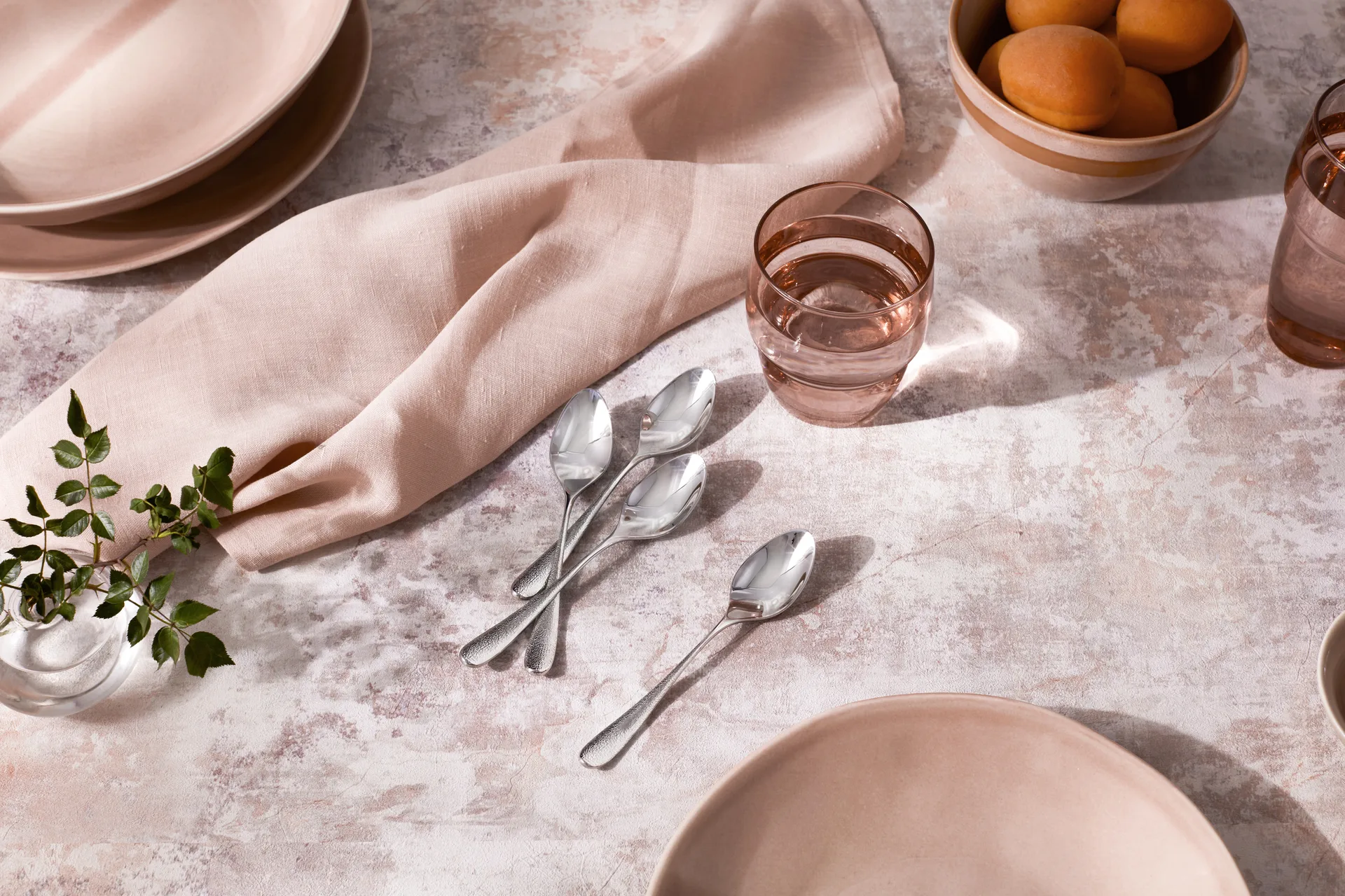 Łyżeczka błyszcząca Sandstone, Stal nierdzewna Robert Welch