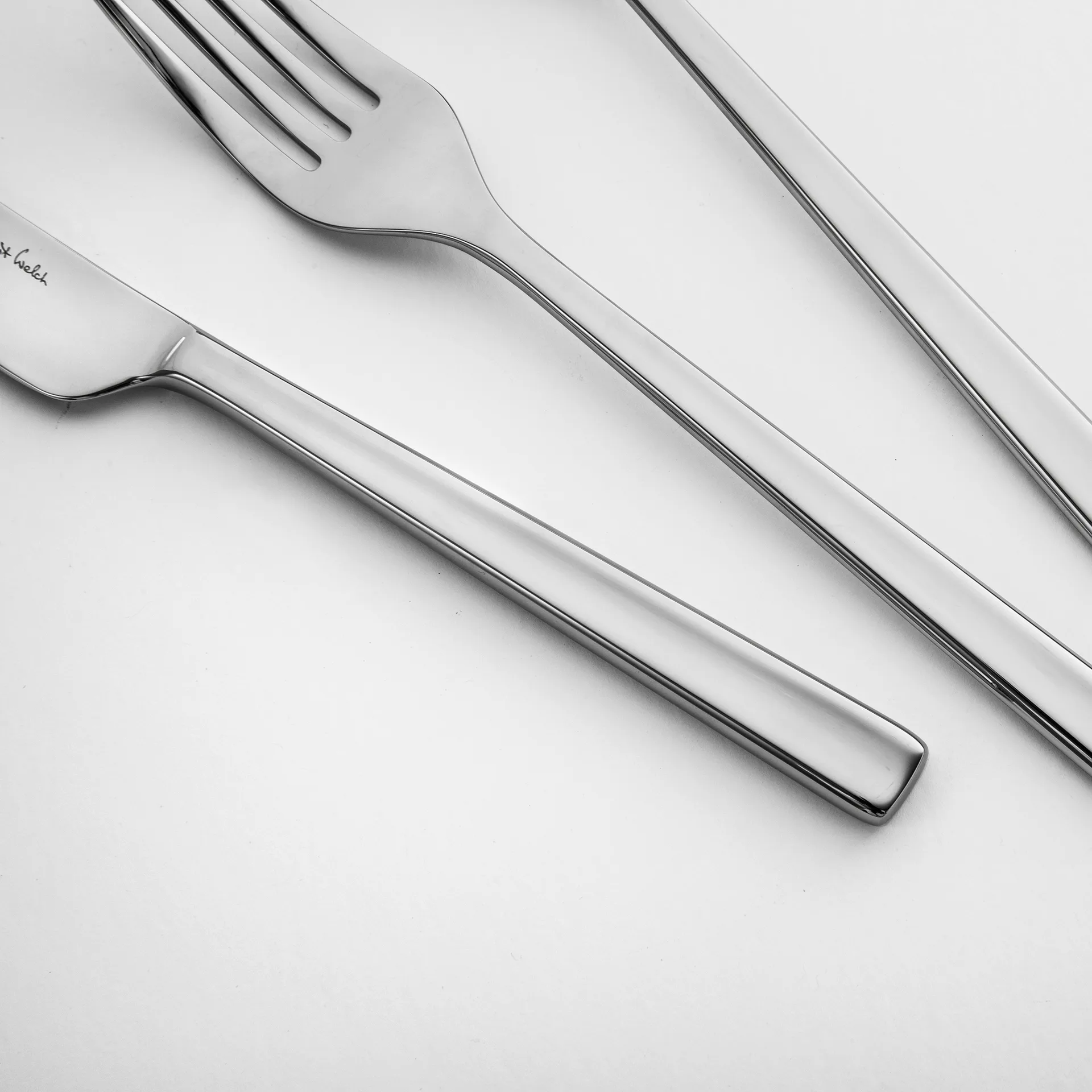 Łyżka deserowa Blockley blank, Stal nierdzewna Robert Welch