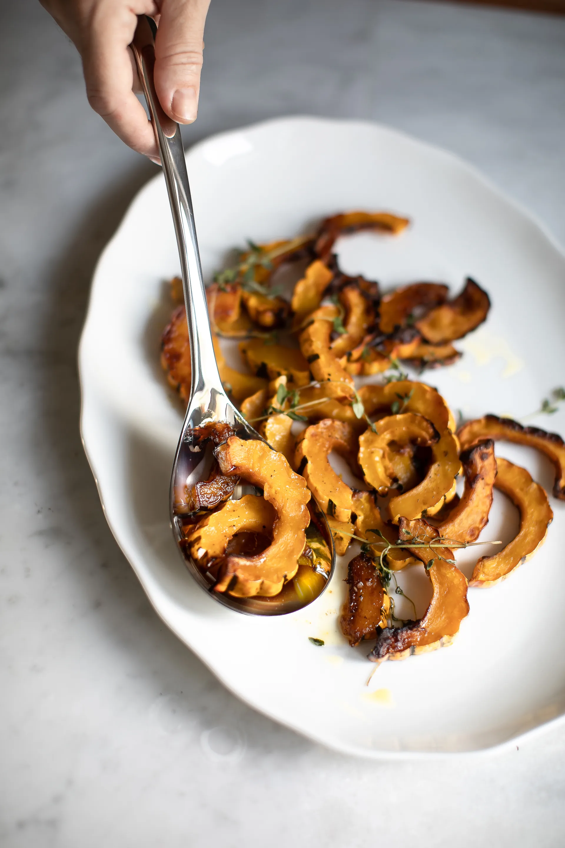 Łyżka do serwowania Robert Welch Signature, głęboka, Stal nierdzewna Robert Welch