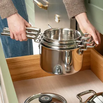 Zestaw garnków 316 Series - Stal nierdzewna, 3 części - Robert Welch