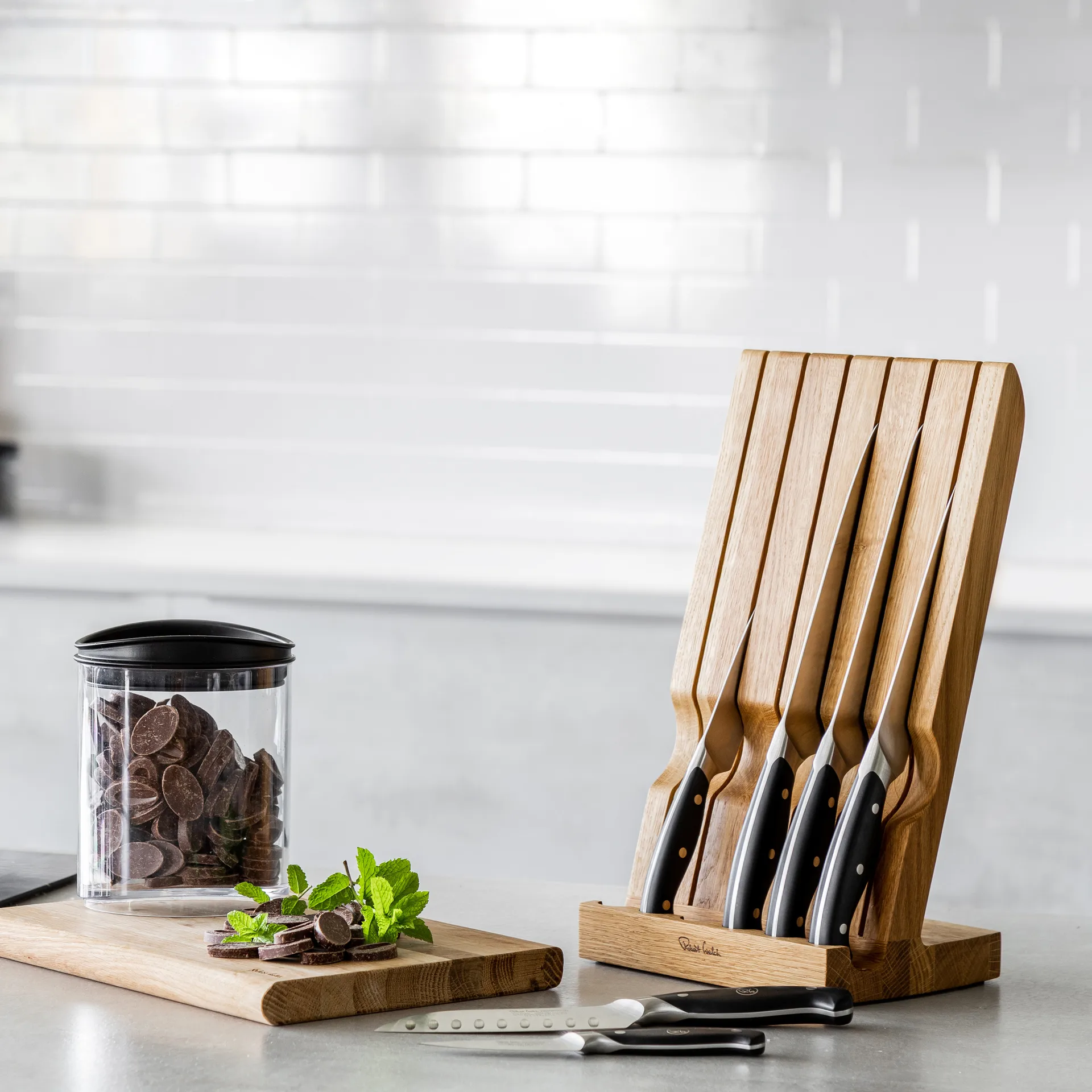 Zestaw noży Robert Welch Professional, dąb, 7 części Robert Welch