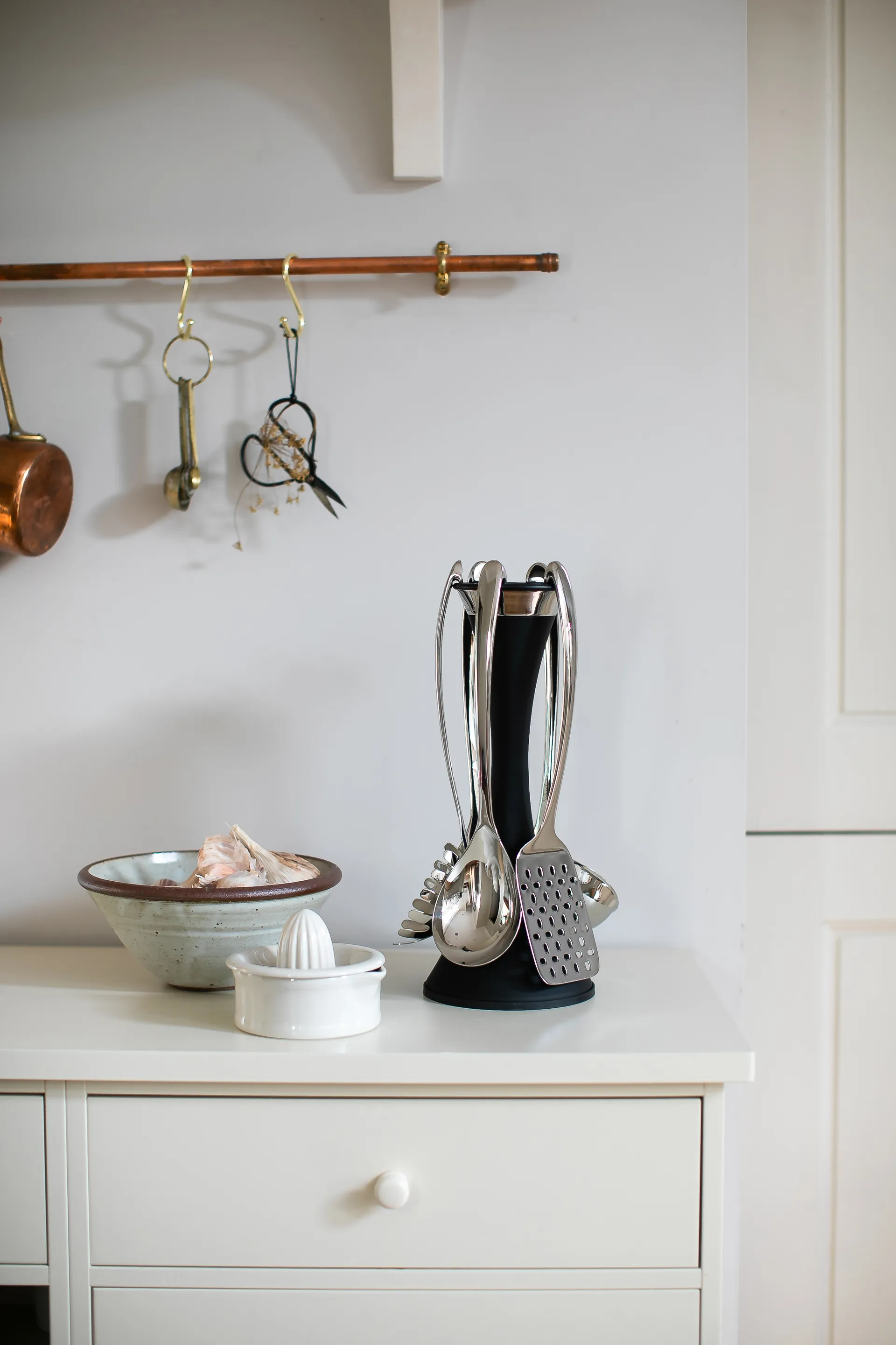 Zestaw przyborów kuchennych Robert Welch Signature, 6 części, Czarny Robert Welch