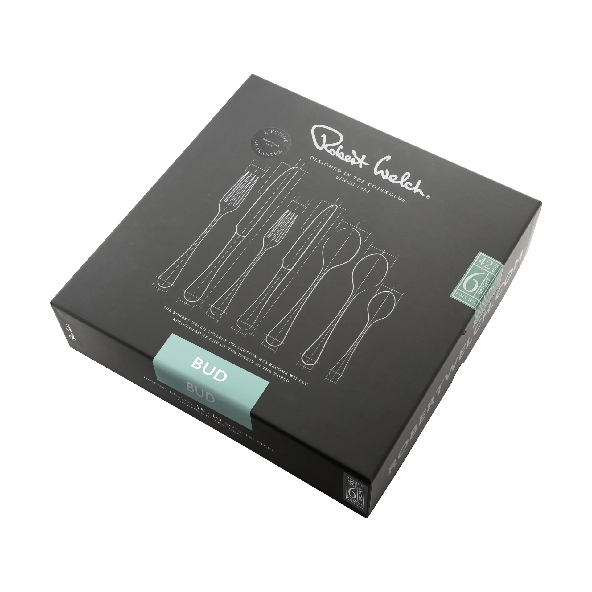 Zestaw sztućców Bud Bright, 42 części Robert Welch